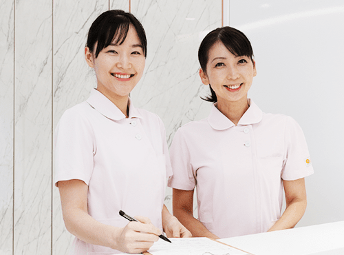 Receptionist 受付